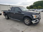 2018 Ford F150 Super Cab Black vin: 1FTEX1C51JFC59559