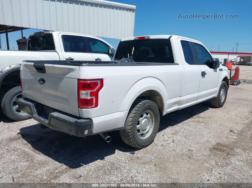 2018 Ford F-150 Xl White vin: 1FTEX1C51JKE51314