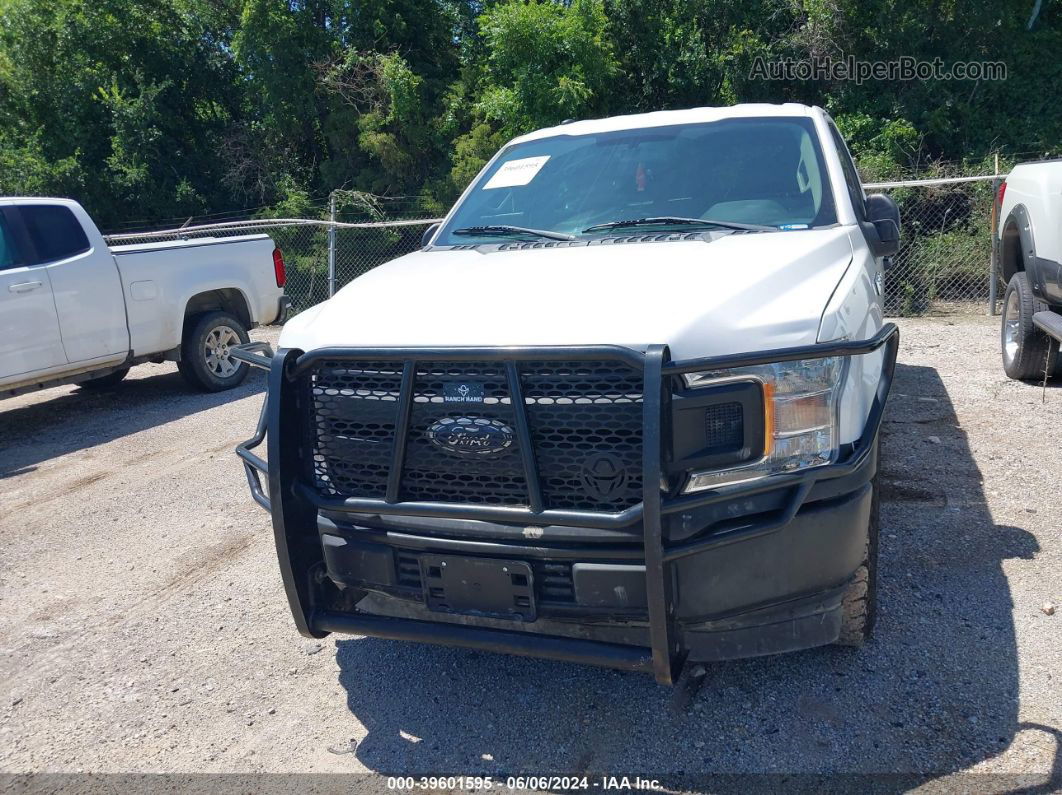 2018 Ford F-150 Xl White vin: 1FTEX1C51JKE51314