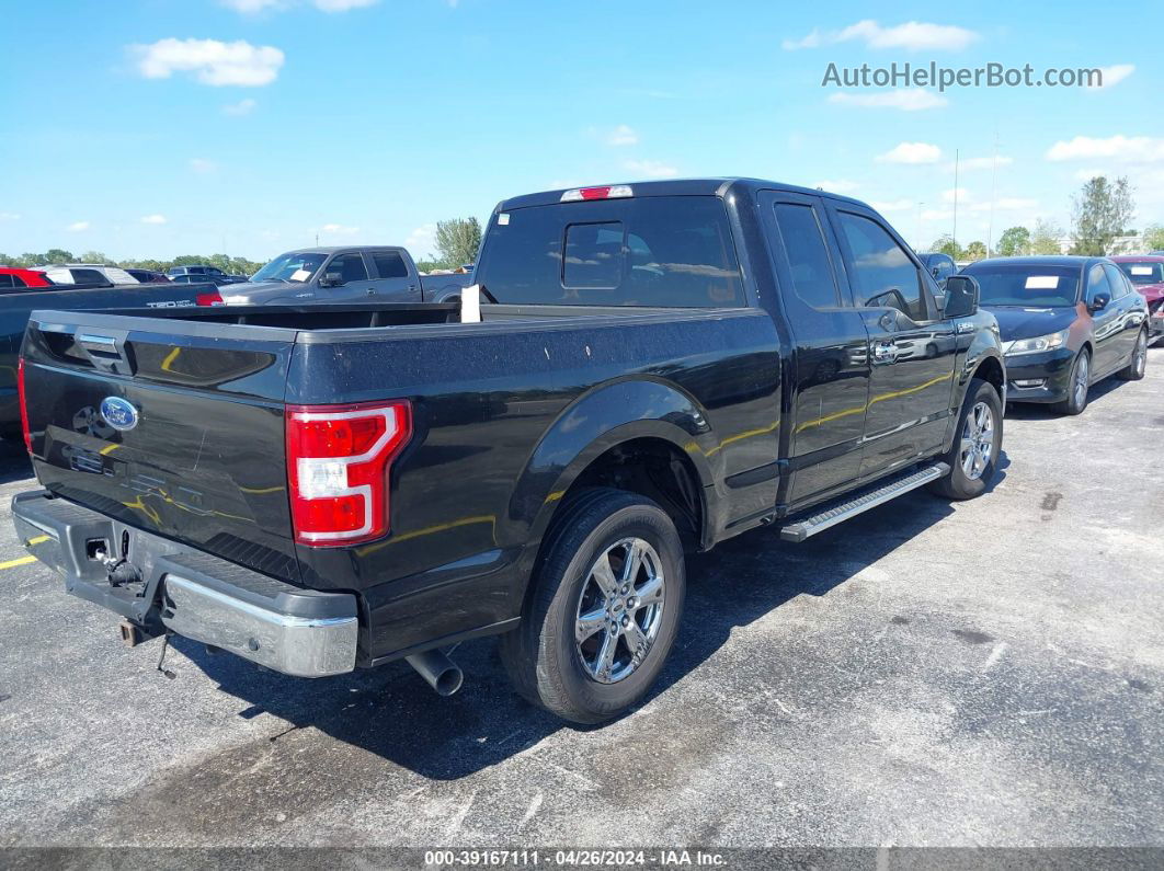 2019 Ford F-150 Xlt Black vin: 1FTEX1C55KKD13762