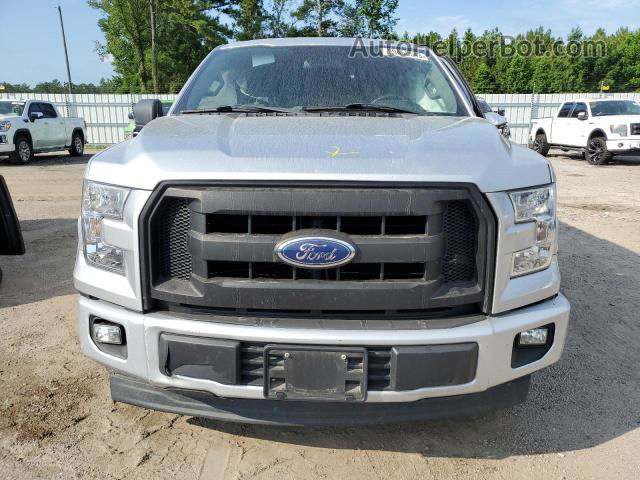 2017 Ford F150 Super Cab Gray vin: 1FTEX1C80HFC29473