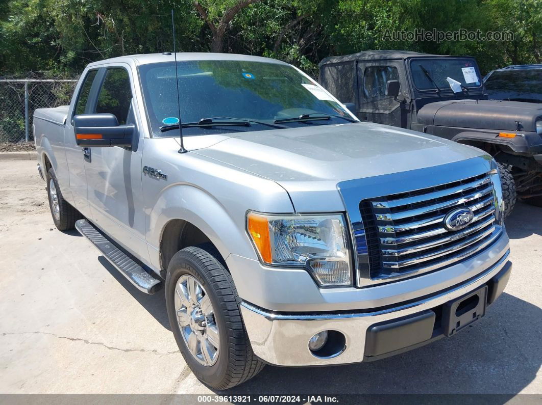 2010 Ford F-150 Xlt Silver vin: 1FTEX1C82AFB18395