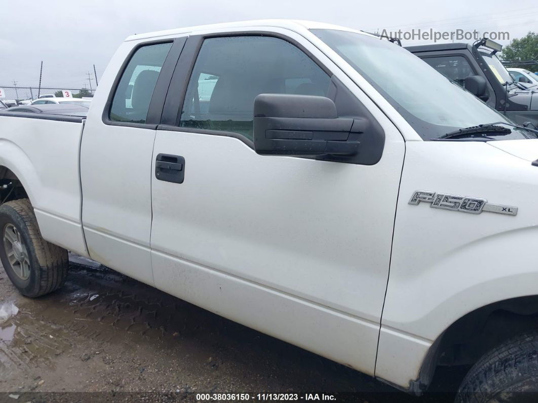 2010 Ford F-150 Xl White vin: 1FTEX1C82AKE63675