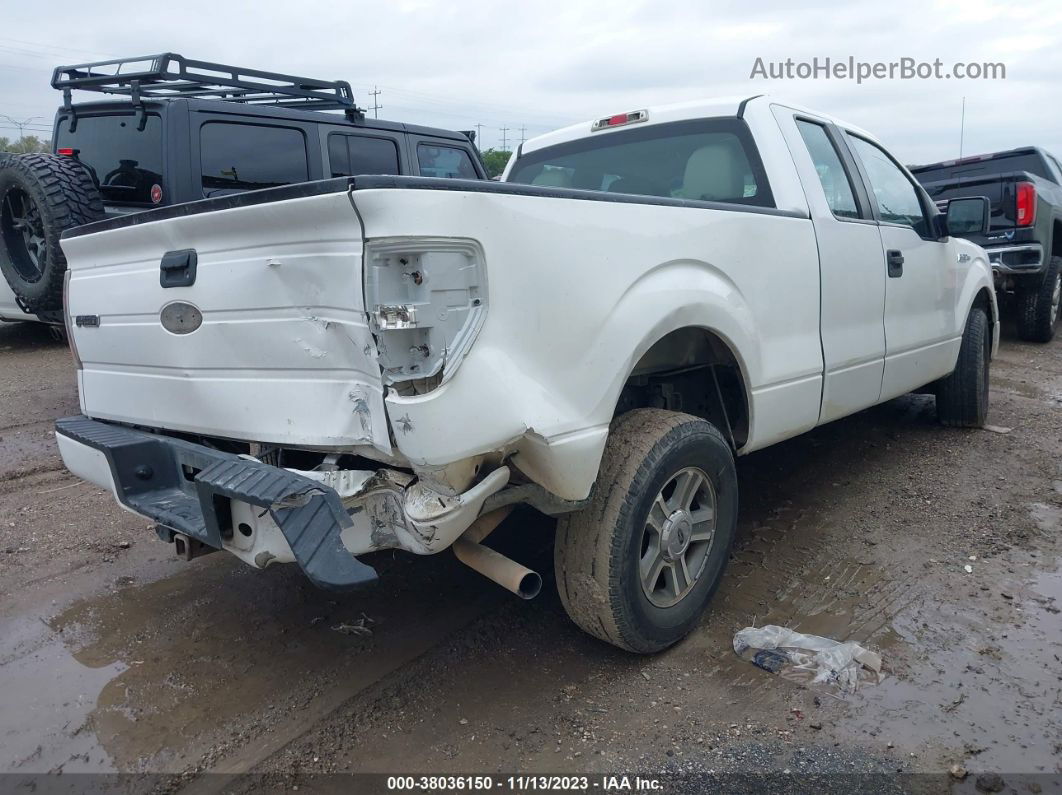 2010 Ford F-150 Xl White vin: 1FTEX1C82AKE63675