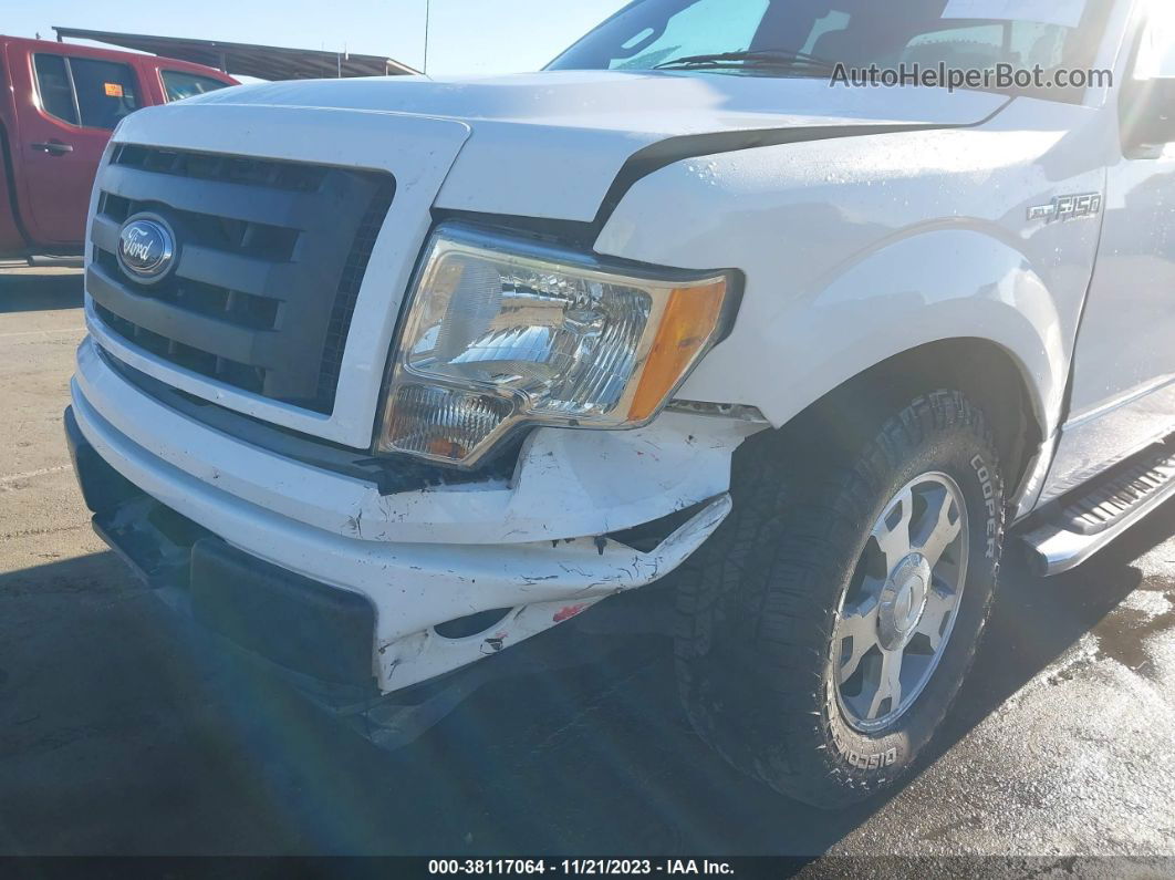 2010 Ford F-150 Stx/xl/xlt White vin: 1FTEX1C83AKE38008