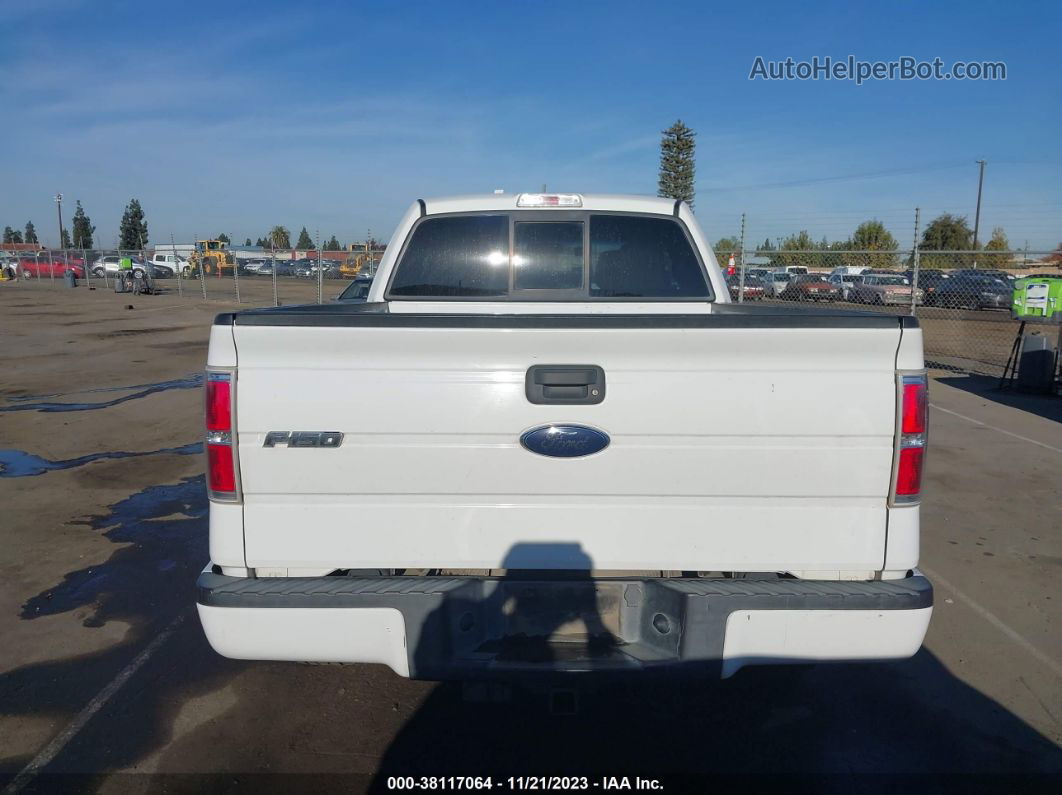 2010 Ford F-150 Stx/xl/xlt White vin: 1FTEX1C83AKE38008