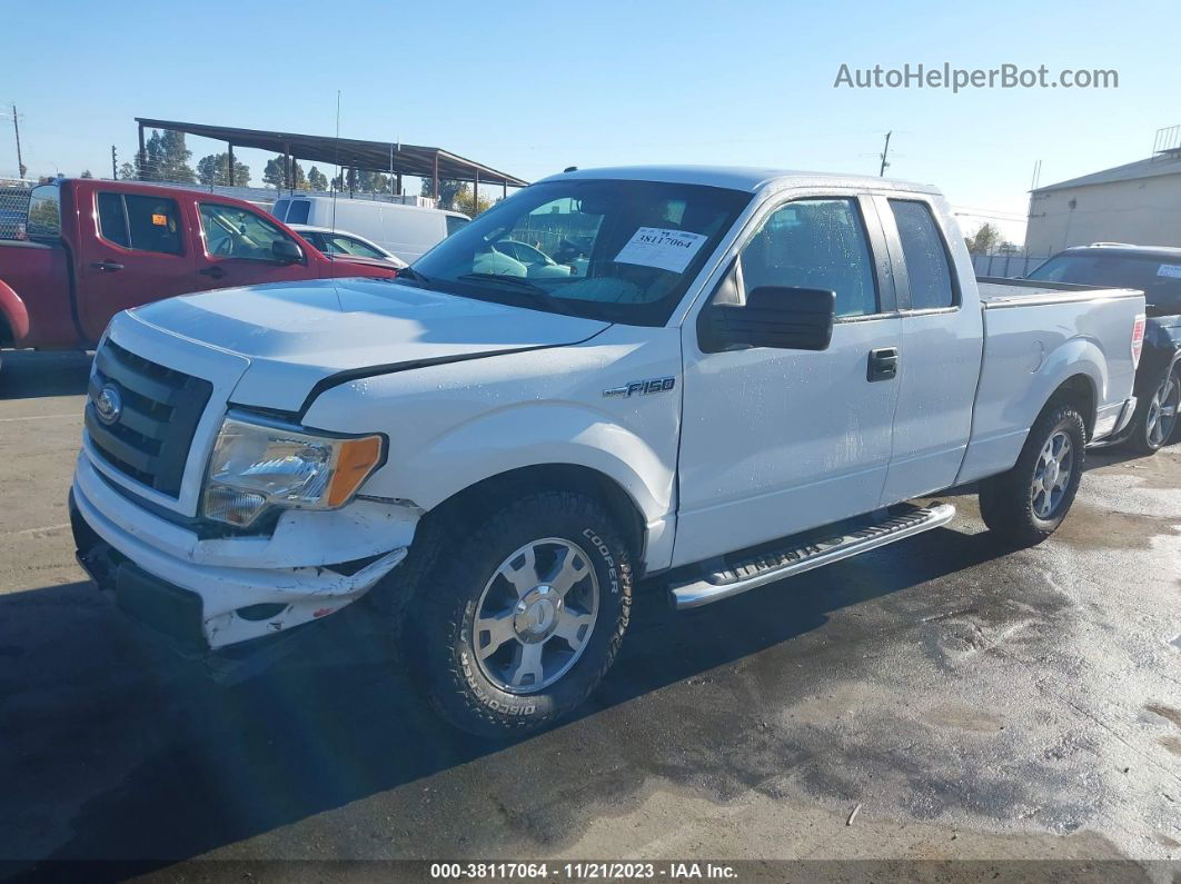 2010 Ford F-150 Stx/xl/xlt White vin: 1FTEX1C83AKE38008