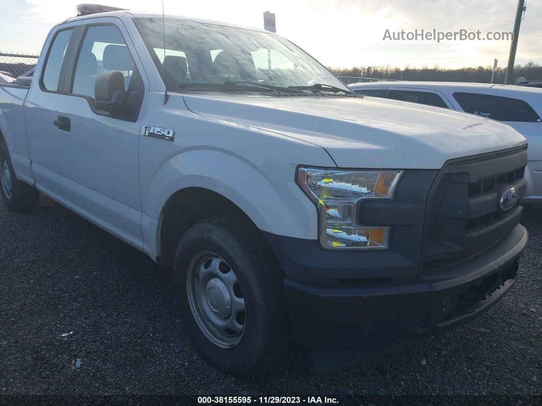 2017 Ford F-150 Xl White vin: 1FTEX1C83HFA88818