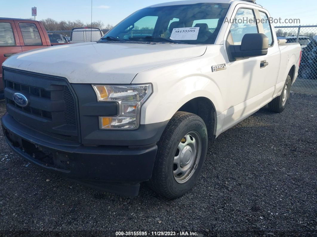 2017 Ford F-150 Xl White vin: 1FTEX1C83HFA88818