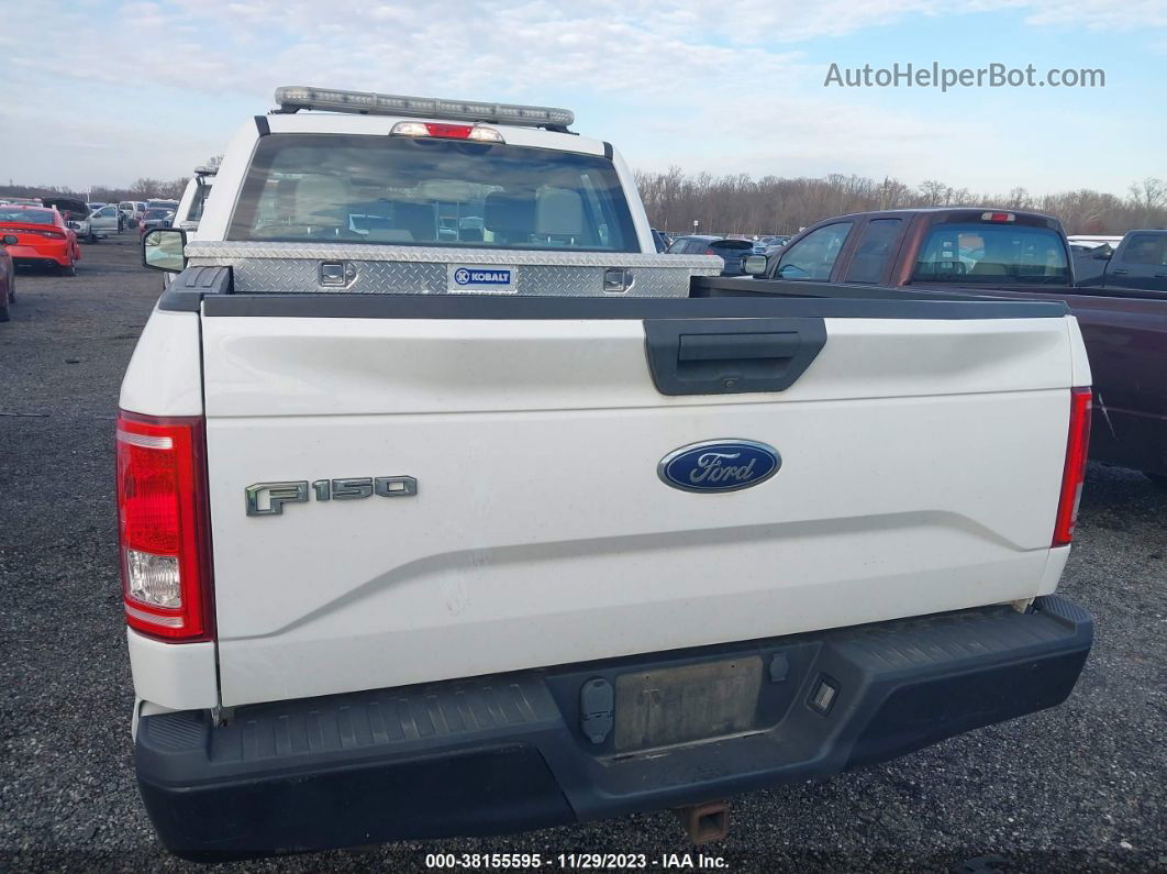 2017 Ford F-150 Xl White vin: 1FTEX1C83HFA88818