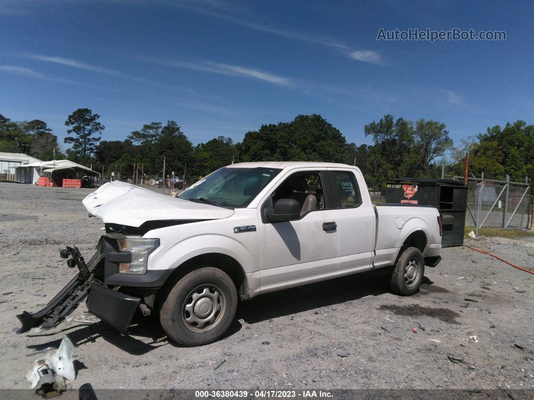 2017 Ford F-150 Xl White vin: 1FTEX1C84HFA69971