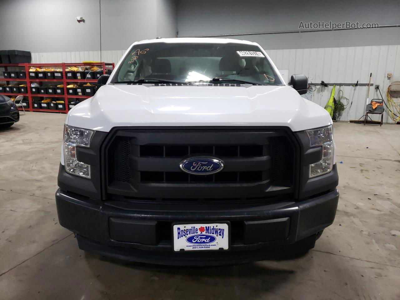 2017 Ford F150 Super Cab Белый vin: 1FTEX1C84HKD21502