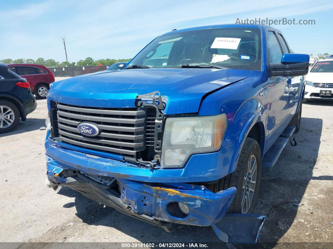 2010 Ford F-150 Fx2 Sport/stx/xl/xlt Синий vin: 1FTEX1C85AKC01360