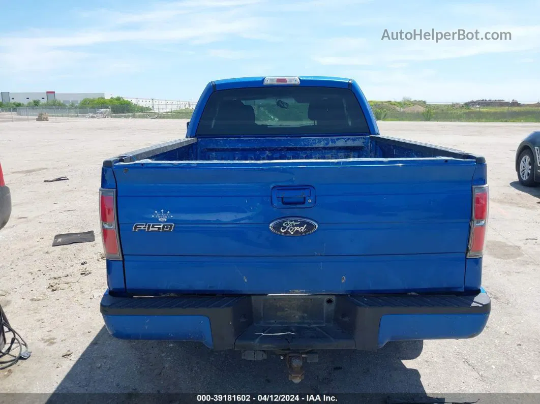 2010 Ford F-150 Fx2 Sport/stx/xl/xlt Blue vin: 1FTEX1C85AKC01360