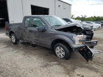 2017 Ford F150 Super Cab Gray vin: 1FTEX1C85HKE06509