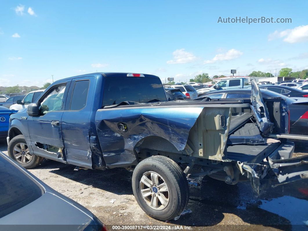 2017 Ford F-150 Xlt Blue vin: 1FTEX1C85HKE35718