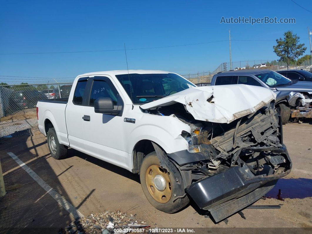 2017 Ford F-150 Xl White vin: 1FTEX1C88HFA30493