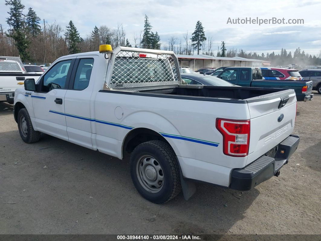 2018 Ford F-150 Xl White vin: 1FTEX1CB2JKD73633