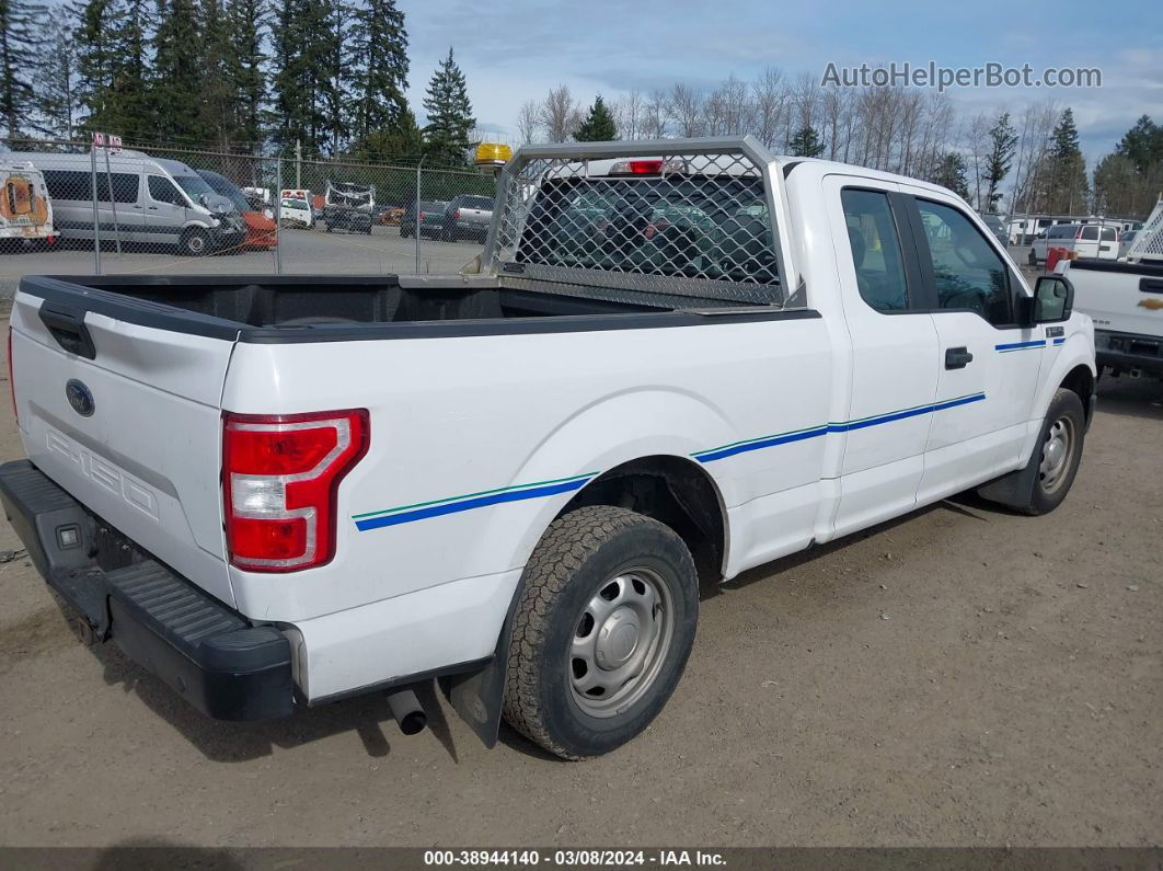 2018 Ford F-150 Xl White vin: 1FTEX1CB2JKD73633