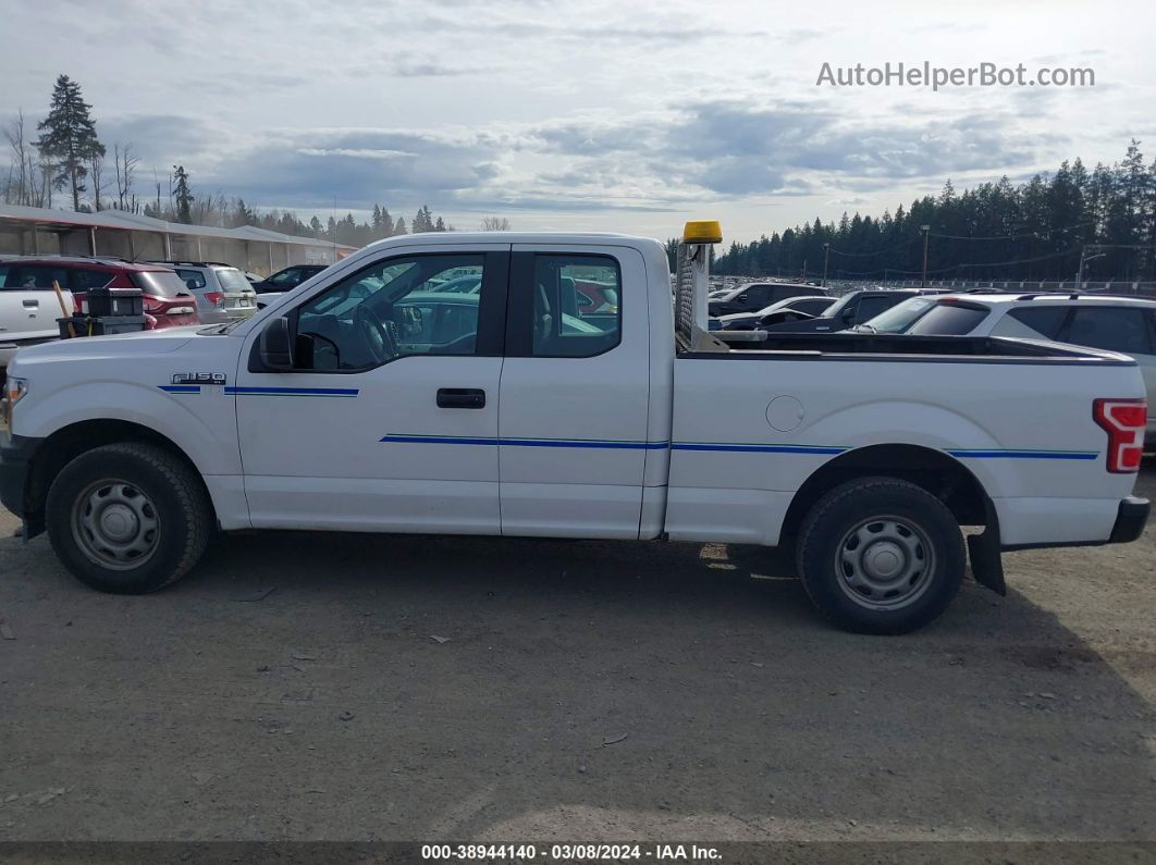 2018 Ford F-150 Xl White vin: 1FTEX1CB2JKD73633