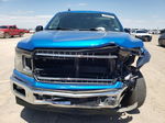 2019 Ford F150 Super Cab Blue vin: 1FTEX1CB2KKE60126