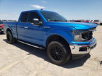 2019 Ford F150 Super Cab Blue vin: 1FTEX1CB2KKE60126