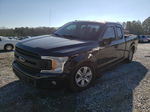 2018 Ford F150 Super Cab Black vin: 1FTEX1CB3JKC37740