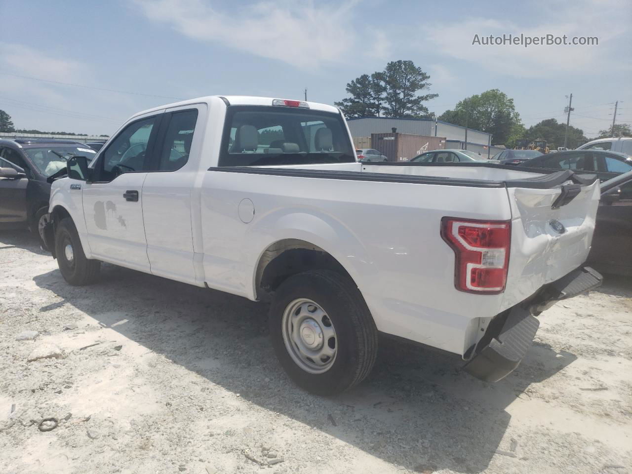 2020 Ford F150 Super Cab Белый vin: 1FTEX1CB5LKD71457