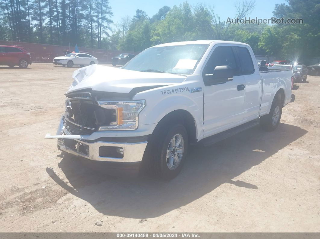 2019 Ford F-150 Xlt White vin: 1FTEX1CB8KKE70322