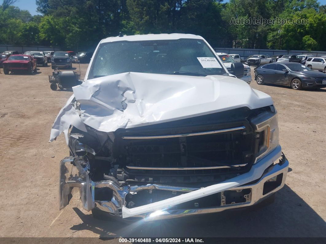 2019 Ford F-150 Xlt White vin: 1FTEX1CB8KKE70322