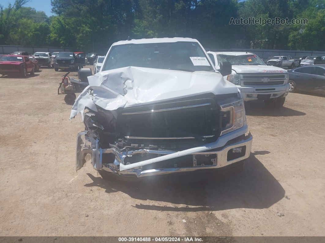 2019 Ford F-150 Xlt White vin: 1FTEX1CB8KKE70322