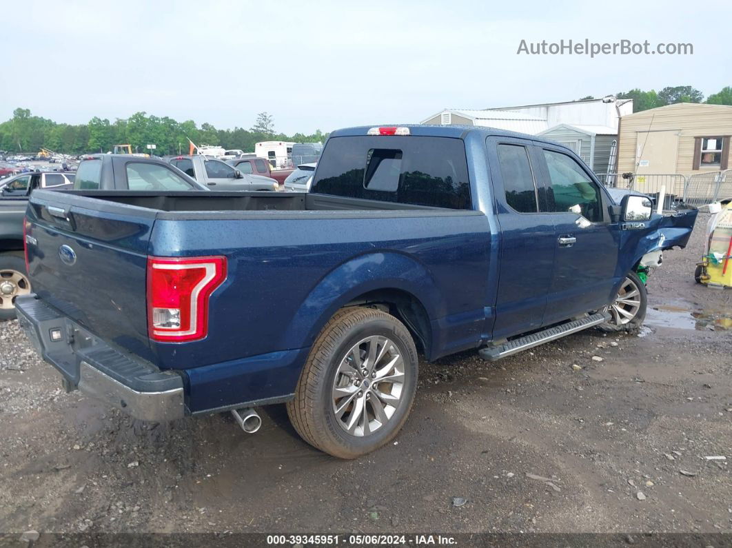 2017 Ford F-150 Xlt Dark Blue vin: 1FTEX1CF2HFC81718