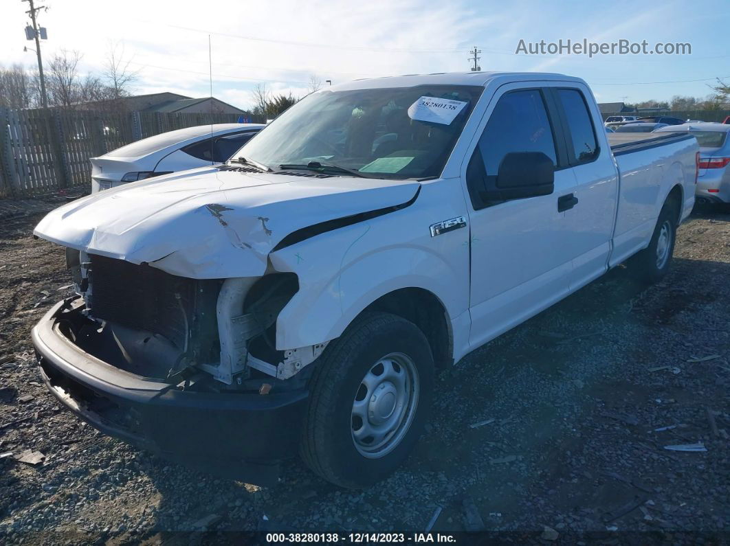 2017 Ford F-150 Xl White vin: 1FTEX1CF6HKD38896