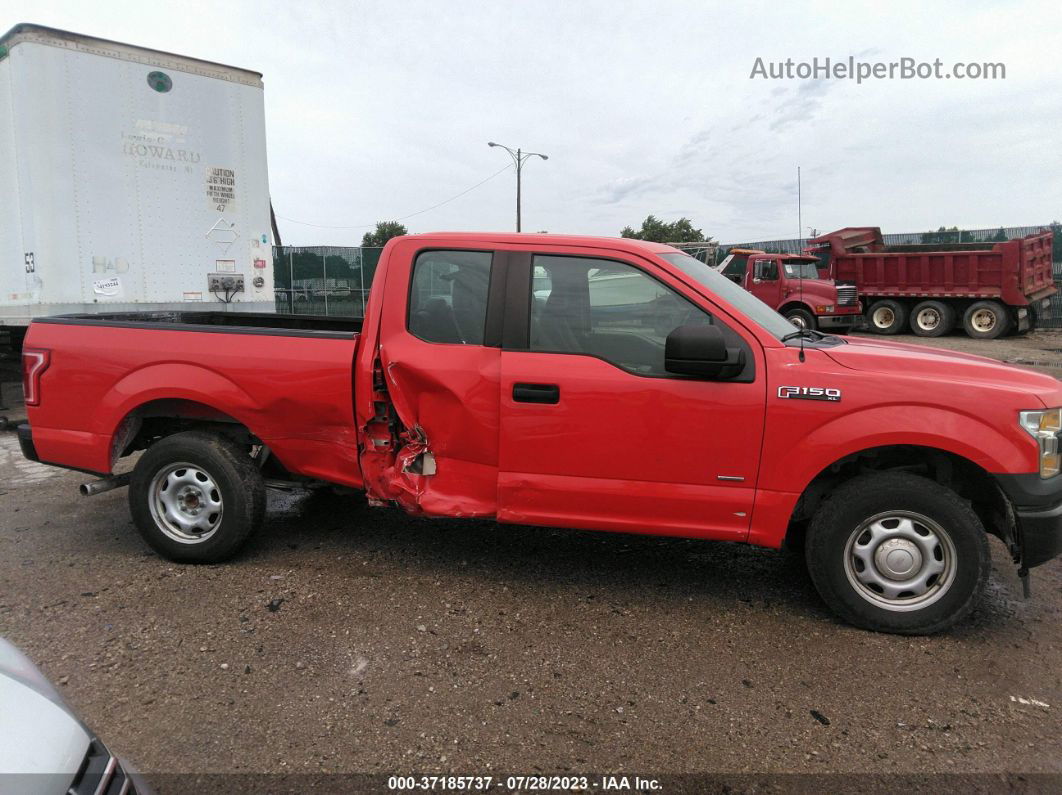 2017 Ford F-150 Xl/xlt/lariat Red vin: 1FTEX1CG4HKC56285