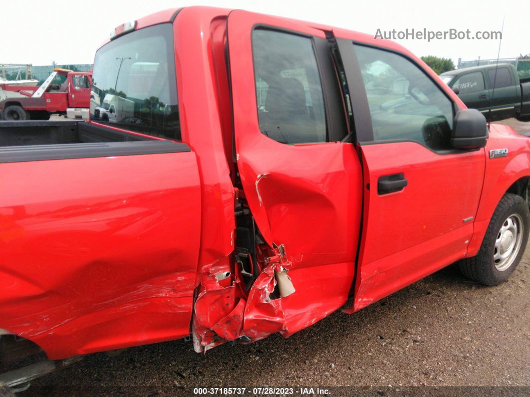 2017 Ford F-150 Xl/xlt/lariat Red vin: 1FTEX1CG4HKC56285