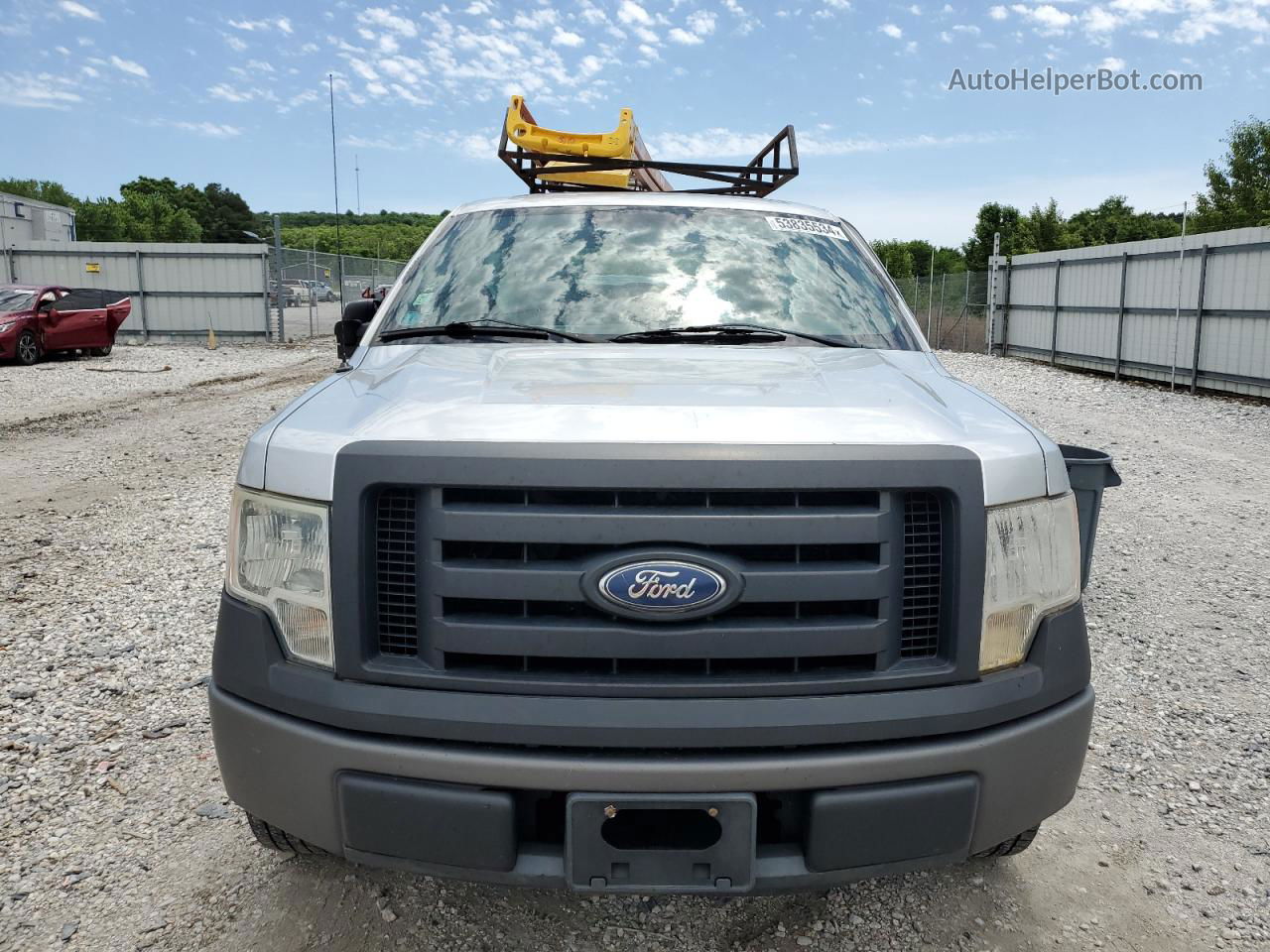 2011 Ford F150 Super Cab Gray vin: 1FTEX1CM0BFB98522