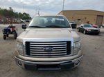 2011 Ford F150 Super Cab Золотой vin: 1FTEX1CM0BFC62784