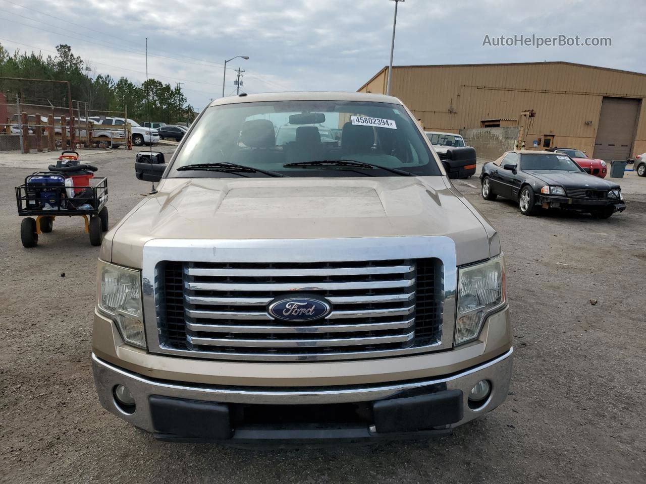 2011 Ford F150 Super Cab Gold vin: 1FTEX1CM0BFC62784