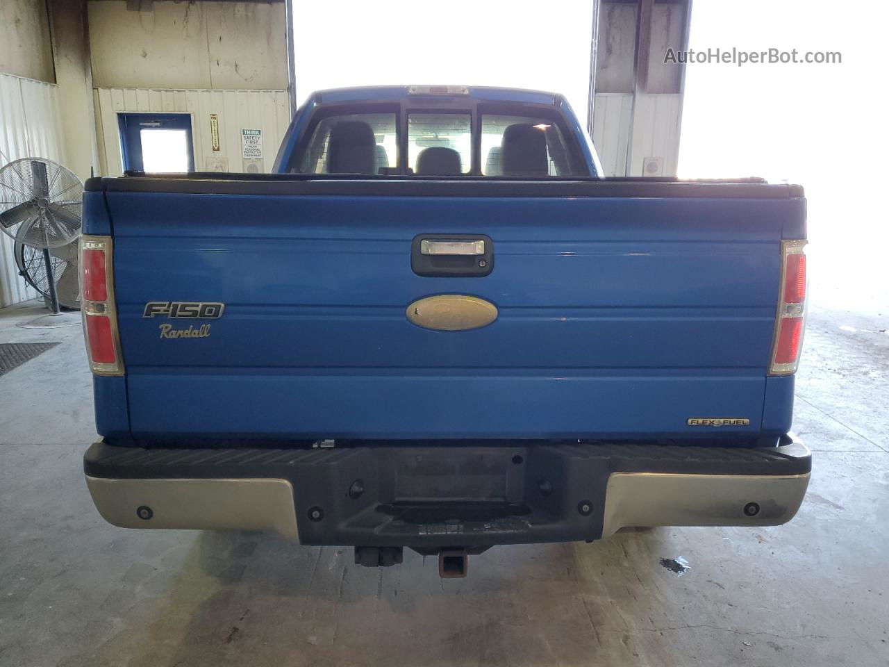 2011 Ford F150 Super Cab Blue vin: 1FTEX1CM1BFD03648