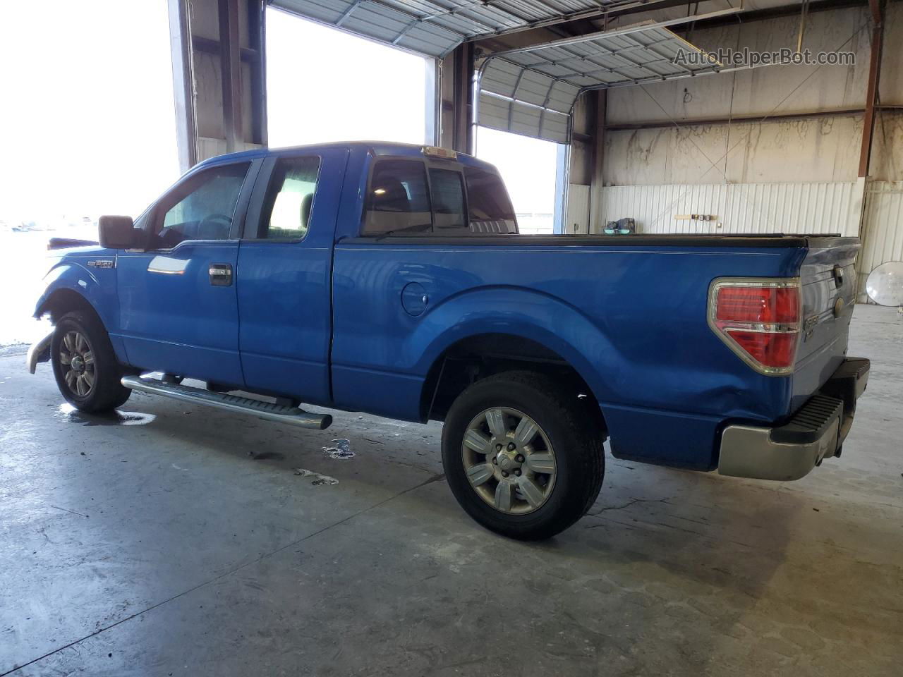 2011 Ford F150 Super Cab Blue vin: 1FTEX1CM1BFD03648