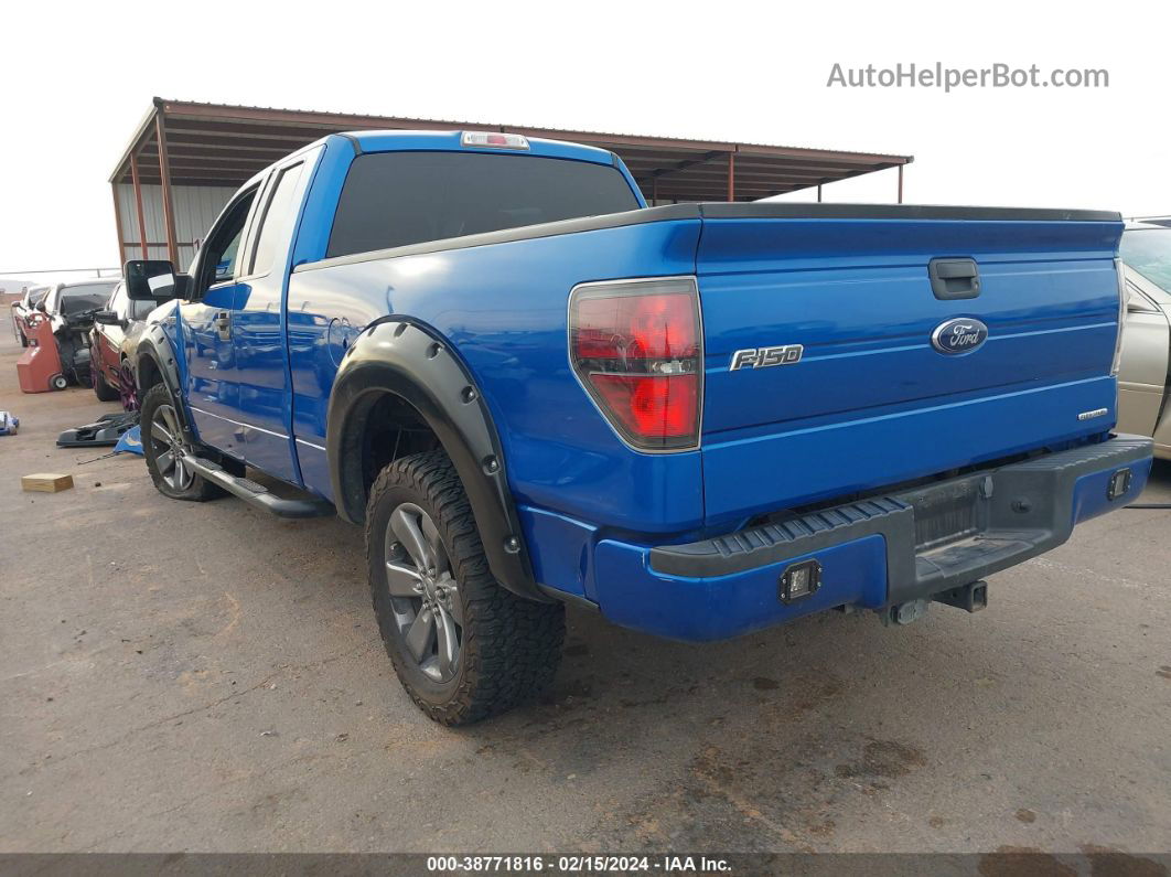 2014 Ford F-150 Stx Blue vin: 1FTEX1CM1EKF46632