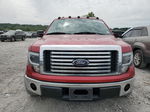 2011 Ford F150 Super Cab Красный vin: 1FTEX1CM2BFA38478