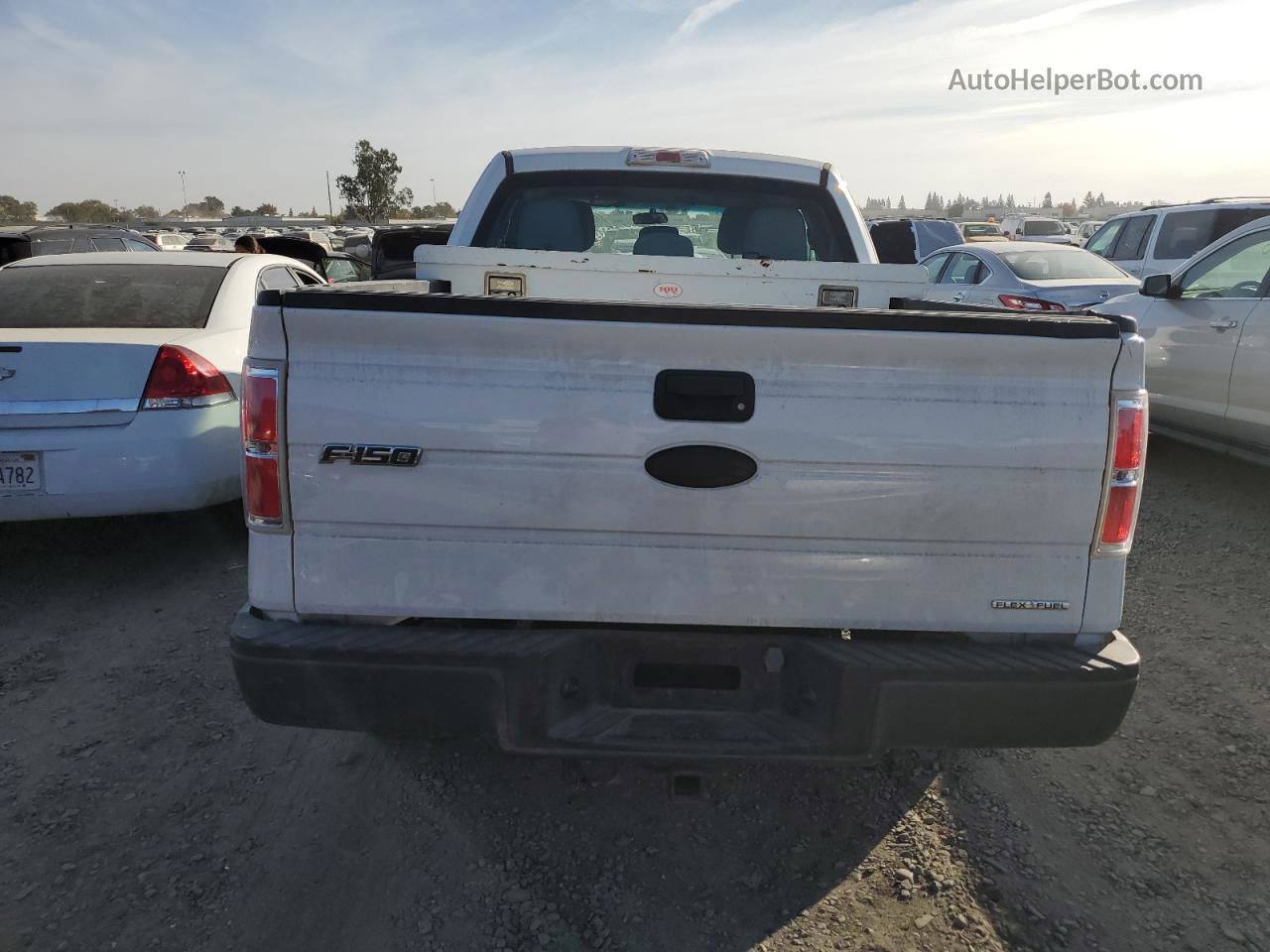 2011 Ford F150 Super Cab White vin: 1FTEX1CM2BFB05533