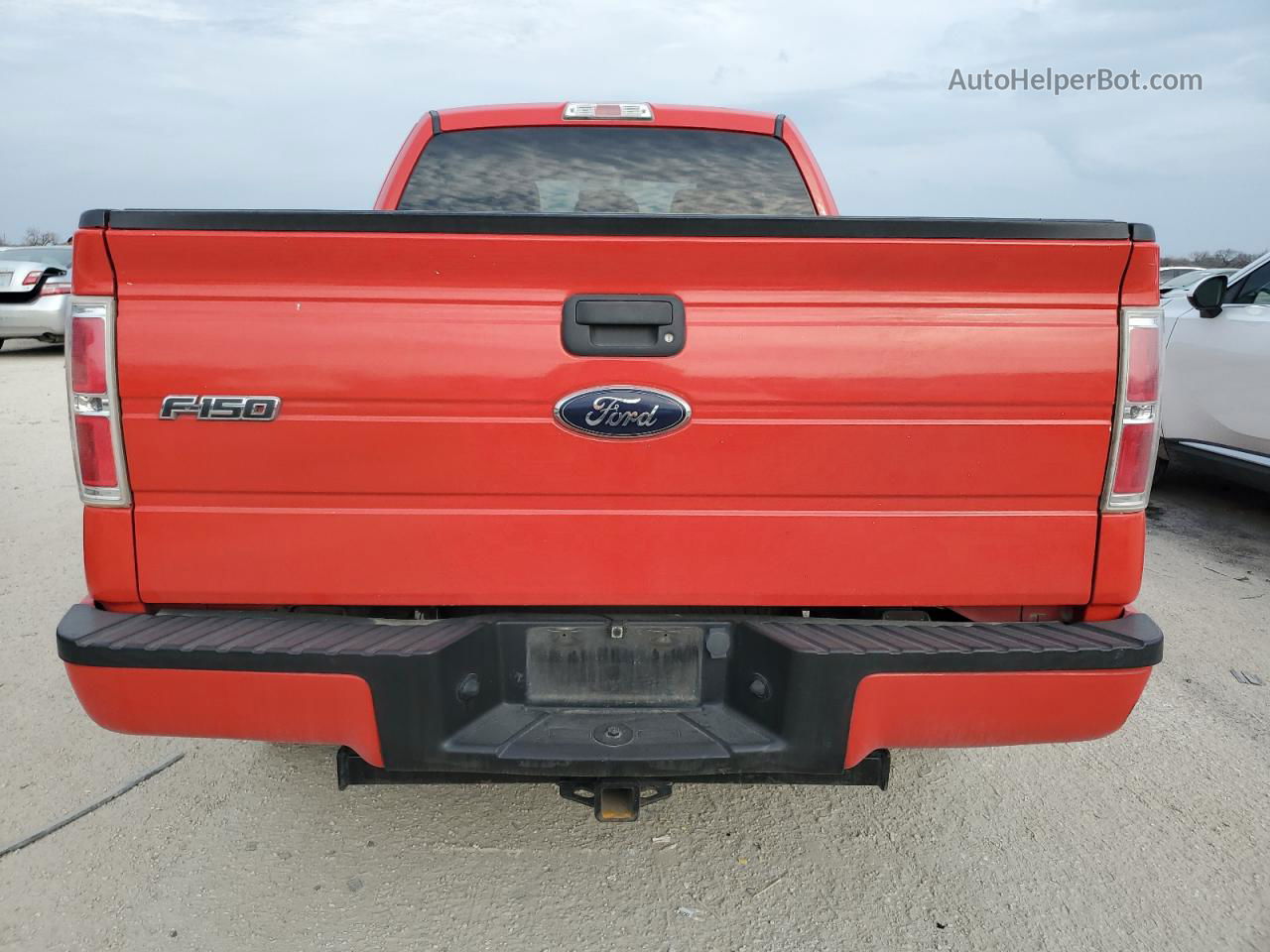 2011 Ford F150 Super Cab Red vin: 1FTEX1CM3BFA41180