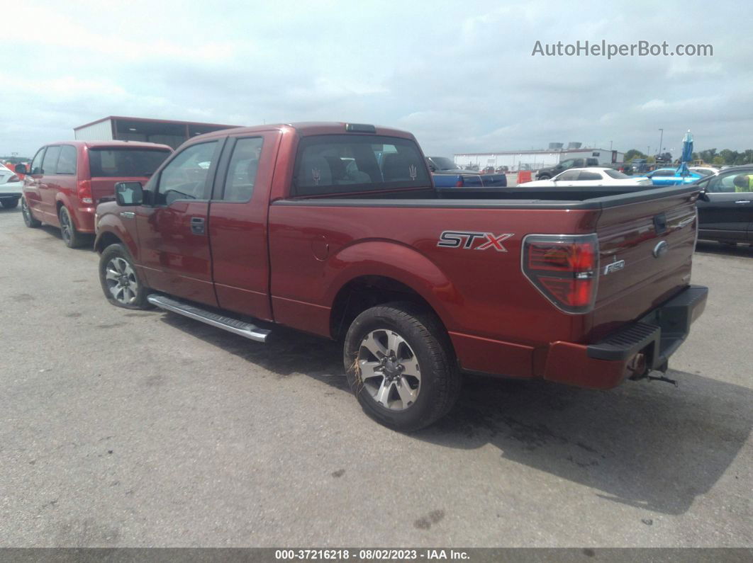 2014 Ford F-150 Xl/stx/xlt Красный vin: 1FTEX1CM5EKE76682