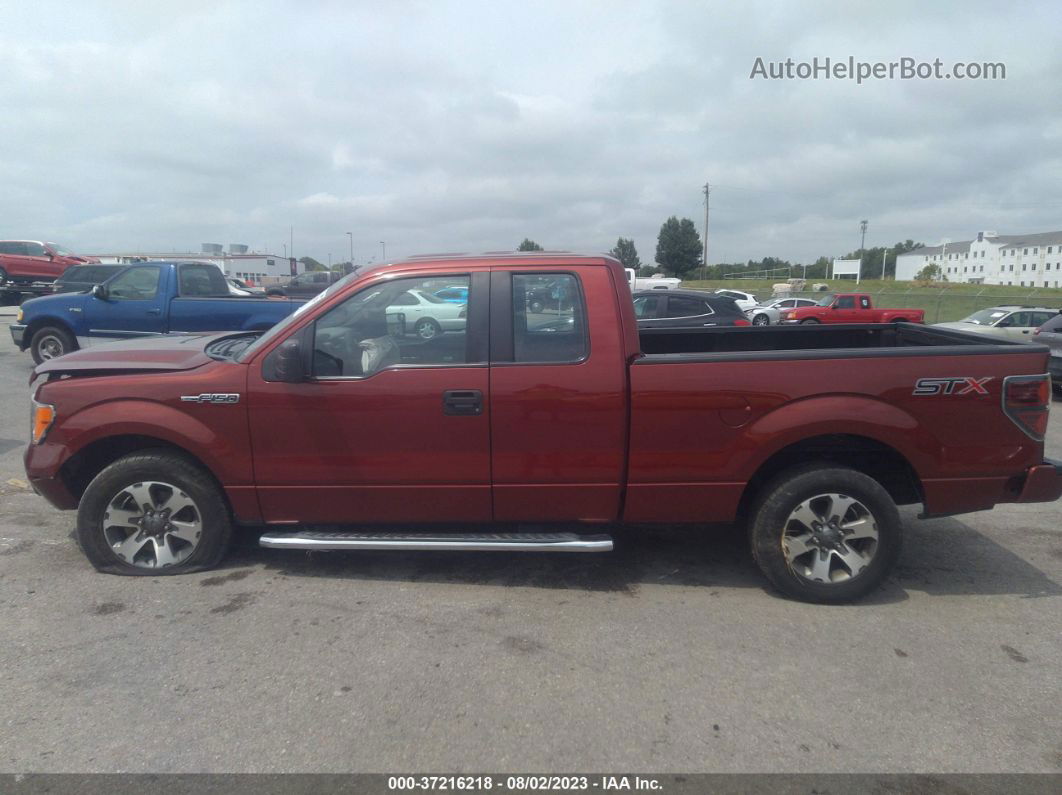 2014 Ford F-150 Xl/stx/xlt Красный vin: 1FTEX1CM5EKE76682