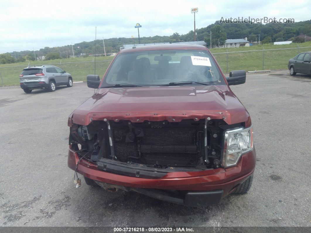 2014 Ford F-150 Xl/stx/xlt Red vin: 1FTEX1CM5EKE76682