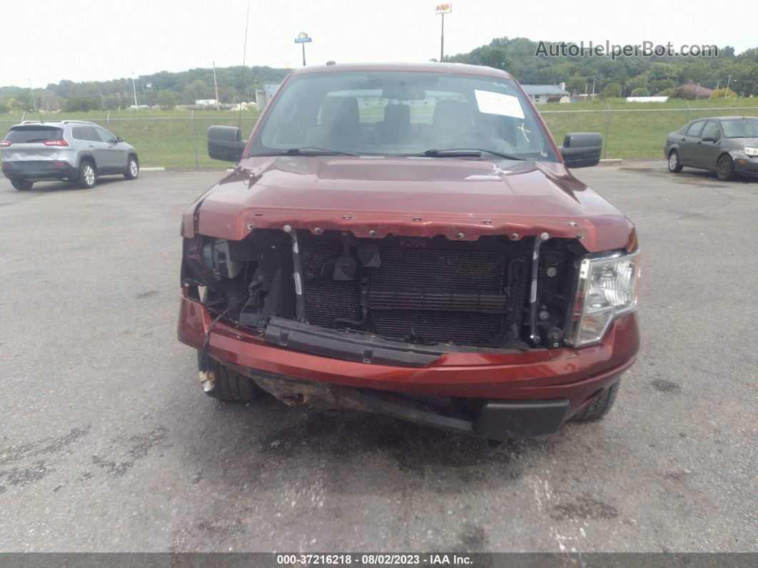 2014 Ford F-150 Xl/stx/xlt Red vin: 1FTEX1CM5EKE76682