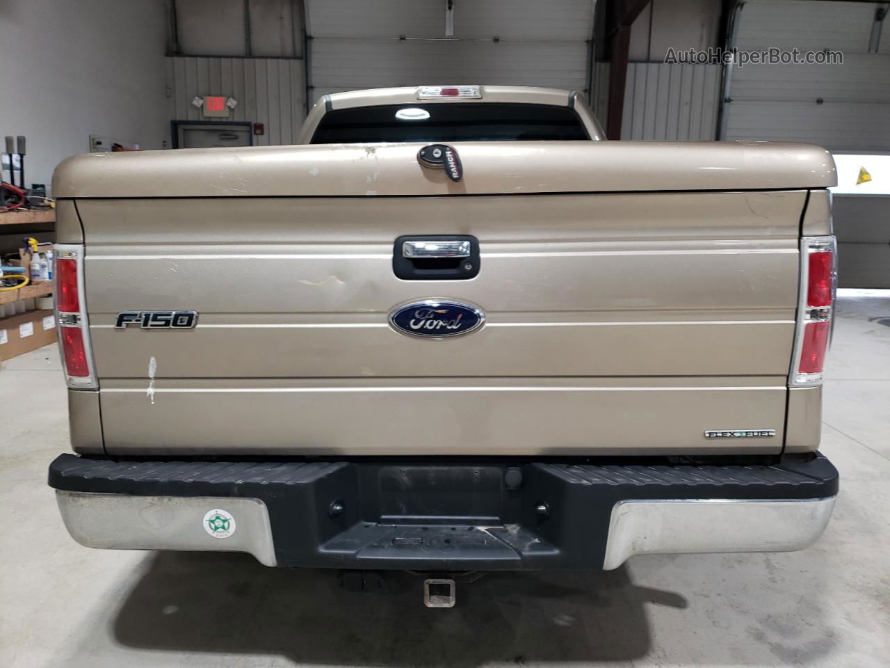 2011 Ford F150 Super Cab Tan vin: 1FTEX1CM6BFA79146