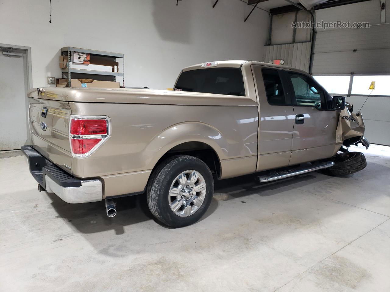 2011 Ford F150 Super Cab Tan vin: 1FTEX1CM6BFA79146